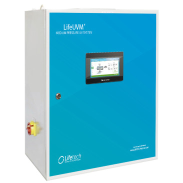 Ультрафіолетова установка LIfetech Clear (33 м3/год, DN125, 1 кВт)