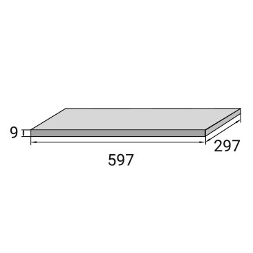 Плитка для басейну Aquaviva Ardesia Loft, 298x598x9.2 мм