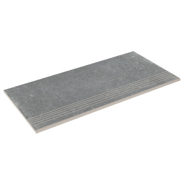 Бортова пряма плитка Aquaviva Granito Gray, 595x289x20 мм