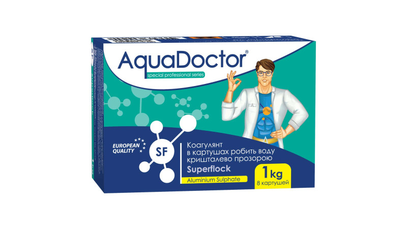 Коагулюючий засіб в картушах AquaDoctor Superflock