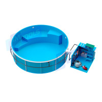 IMPOOLS Басейн поліпропіленовий (кругла чаша) 5,0м (акційний комплект) IMPOOLS Басейн поліпропіленовий (кругла чаша) 5,0м (акційний комплект)