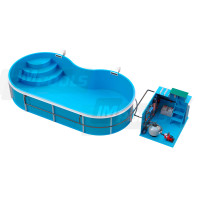 IMPOOLS Басейн поліпропіленовий (чаша квасоля) 6х3х1,2м (акційний комплект) IMPOOLS Басейн поліпропіленовий (чаша квасоля) 6х3х1,2м (акційний комплект)