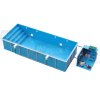 IMPOOLS Басейн поліпропіленовий (прямокутна чаша) 7,5х3х1,5м (акційний комплект) IMPOOLS Басейн поліпропіленовий (прямокутна чаша) 7,5х3х1,5м (акційний комплект)