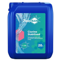 Знезаражуючий засіб для басейну – Poolsar Clorine Stabilised 20L Знезаражуючий засіб для басейну – Poolsar Clorine Stabilised 20L